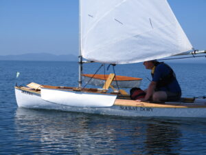 Shearwater sailing canoe
