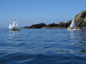 Sailing around Gigha