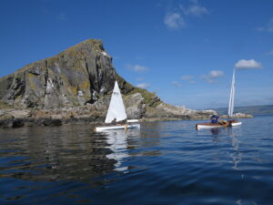 Sailing around Gigha